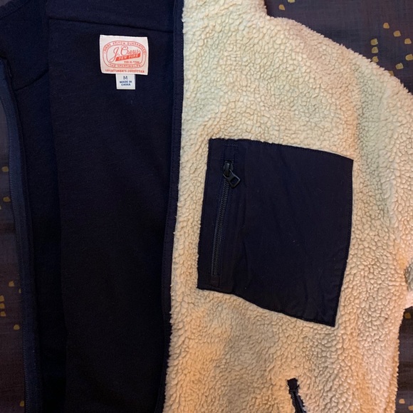 J. Crew Grizzly Fleece Full-Zip Jacket - Picture 2 of 3
